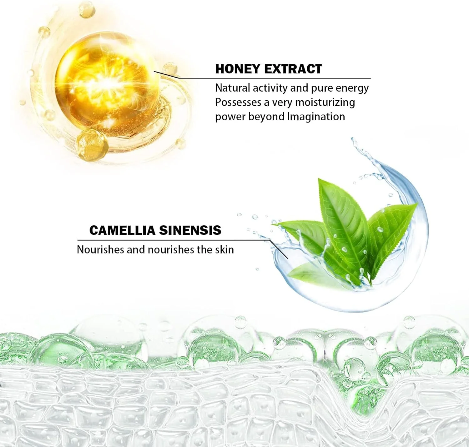 ماسک دست ترمیم کننده چای سبز تریفی، موم عسلی دست برای مرطوب کردن و لایه برداری پوست خشک، ترک خورده و پیر، درمان ضد ترک برای دست های زبر (50 گرم)