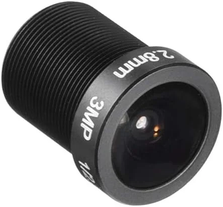 لنز دوربین مداربسته FPV با زاویه دید گسترده، 2.8 میلی‌متر، 3 مگاپیکسل، F2.0 برای دوربین CCD