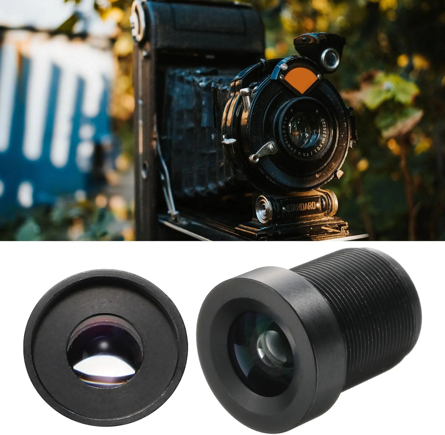 لنز دوربین مداربسته 6 میلی متری 1080P F2.0 FPV با زاویه دید گسترده، پایه M12، مشکی لنز دوربین مداربسته 6 میلی متری 1080P F2.0 FPV با زاویه دید گسترده، پایه M12، مشکی