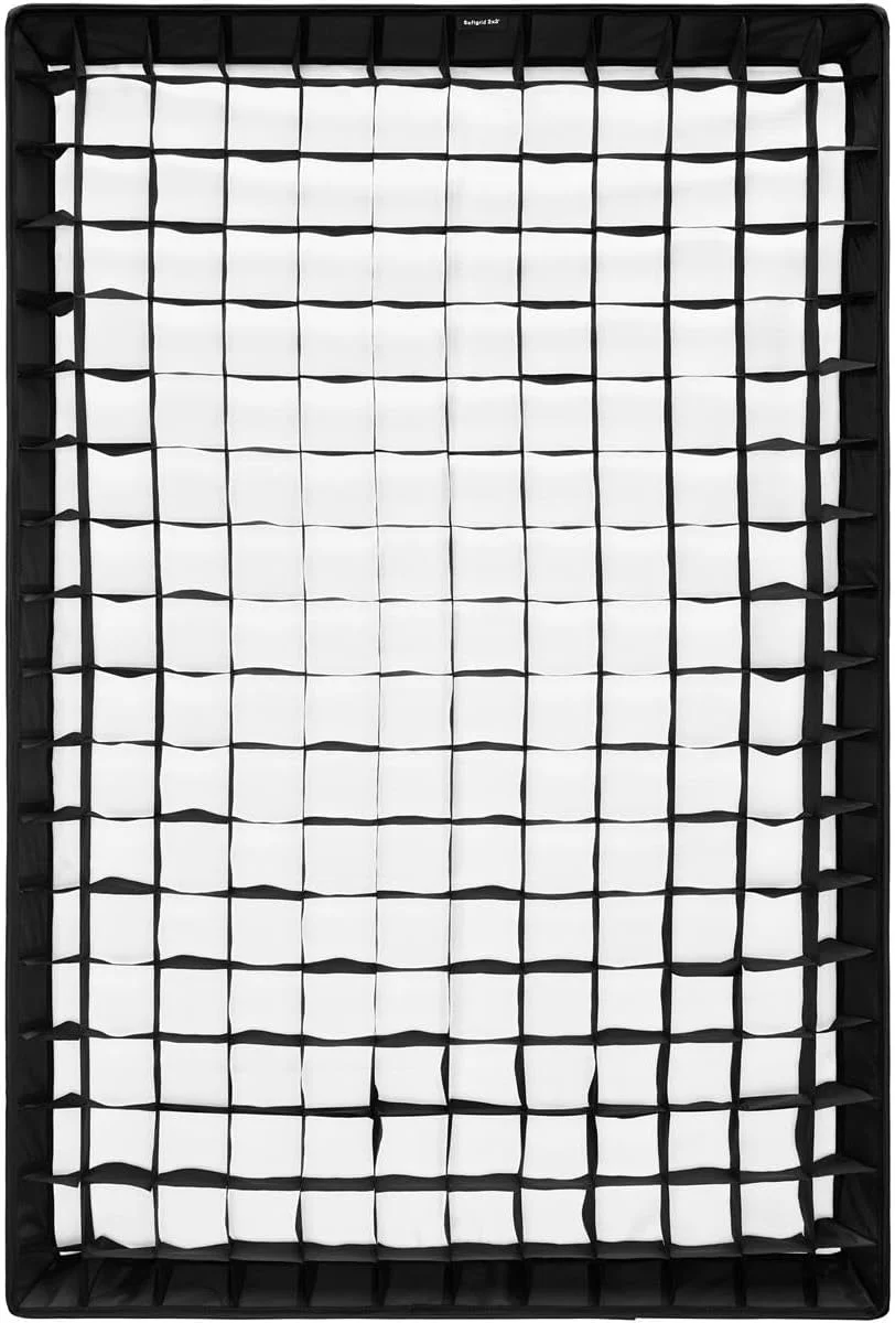 سافت گرید پروفوتو 2x3 فوت با محدود کننده پخش نور 50 درجه و اتصالات چسبی