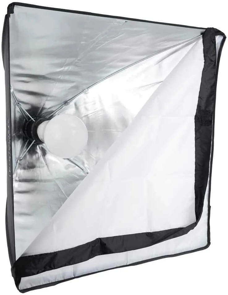 پرومستر 2 - کیت سافت باکس نور AC برای نورپردازی نرم ویدئویی - 20'' x 20'' (1984)