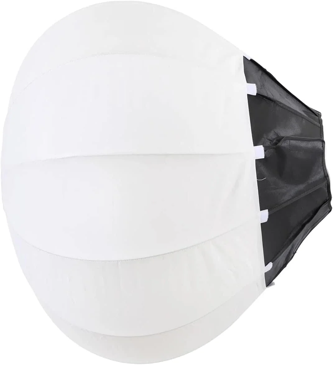 نورپردازی سافت باکس حرفه ای عکاسی 65 سانتی متری کروی تاشو جعبه نور مانت برای بازتولید عکس سافت باکس