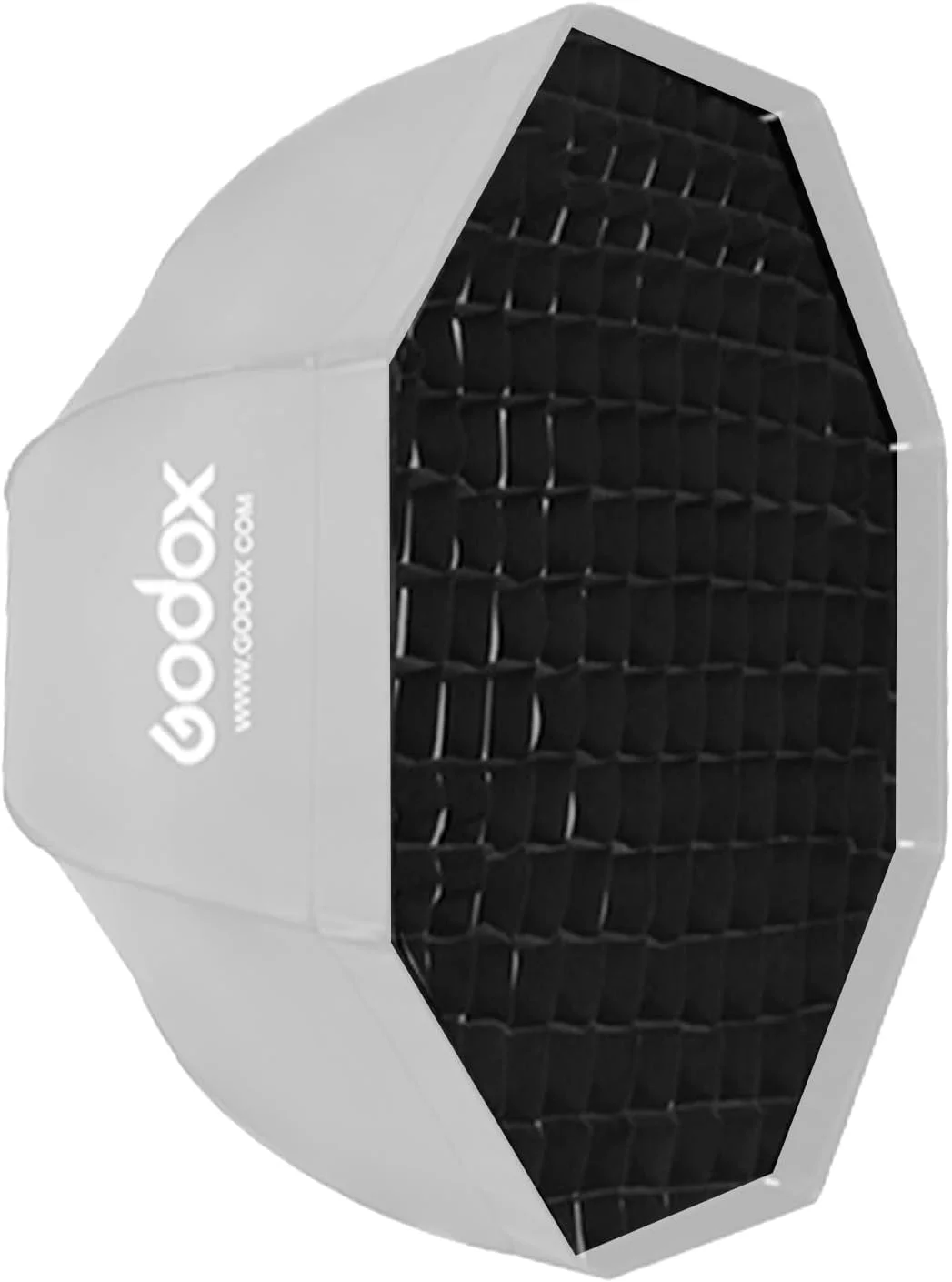 گودکس اکتاگون قابل حمل 95 سانتی متر / 37.4 اینچ سافت باکس رفلکتور چتری فقط گرید برای فلاش اسپیدلایت فقط گرید