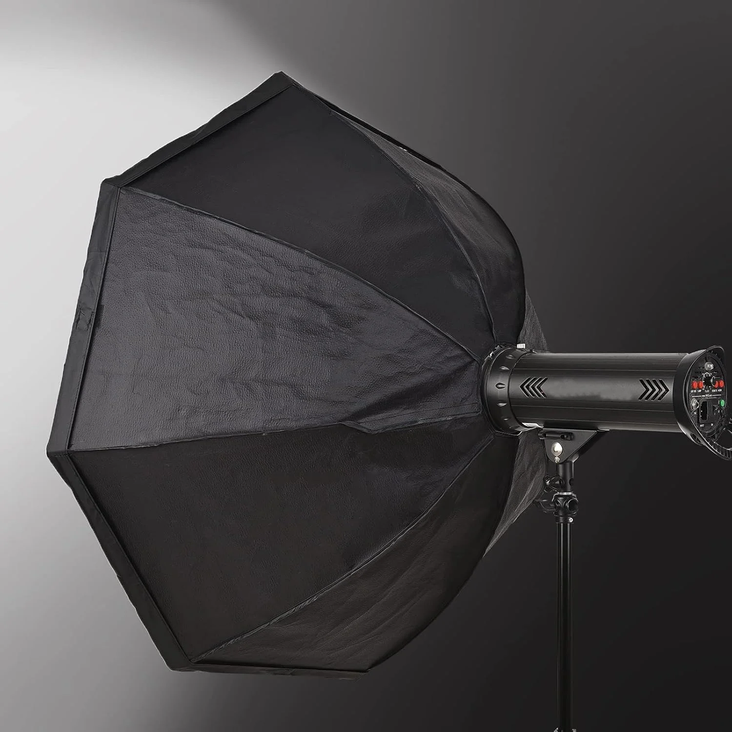 سافت باکس هشت ضلعی 95 سانتی متری حرفه ای تاشو قابل حمل با مانت بوونز و کیف نگهداری برای پرتره، پخش زنده و ویدیو