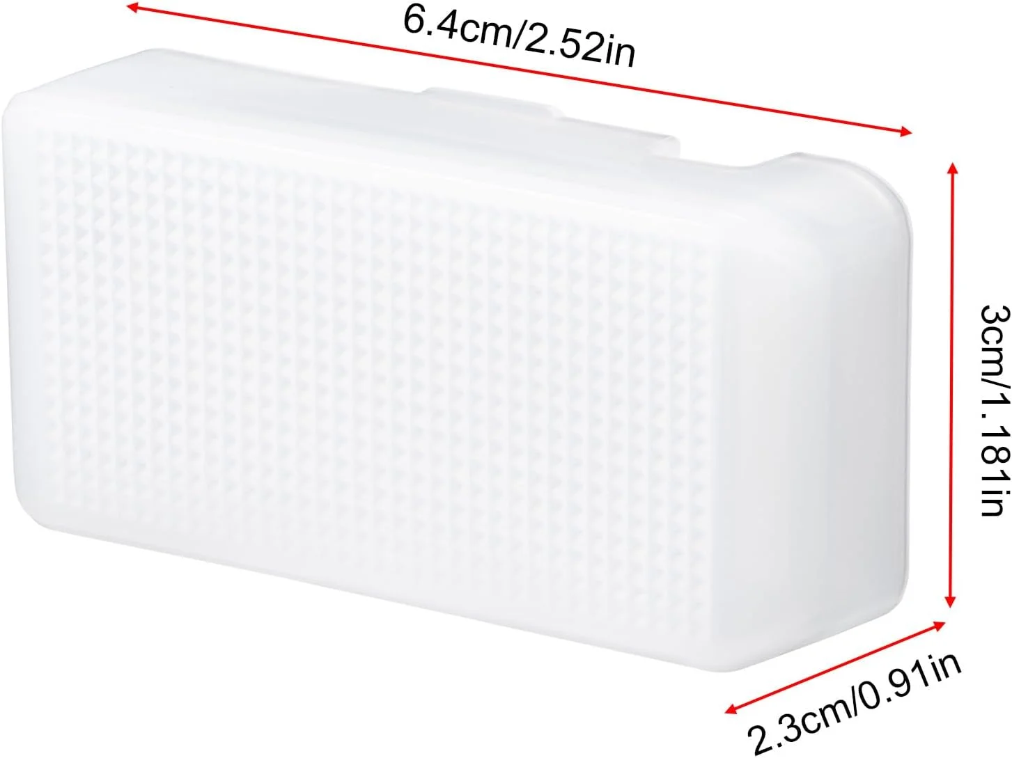 نرم باکس، پخش کننده نور فلاش، پوشش محافظ سر فلاش دوربین برای چراغ قوه IM30