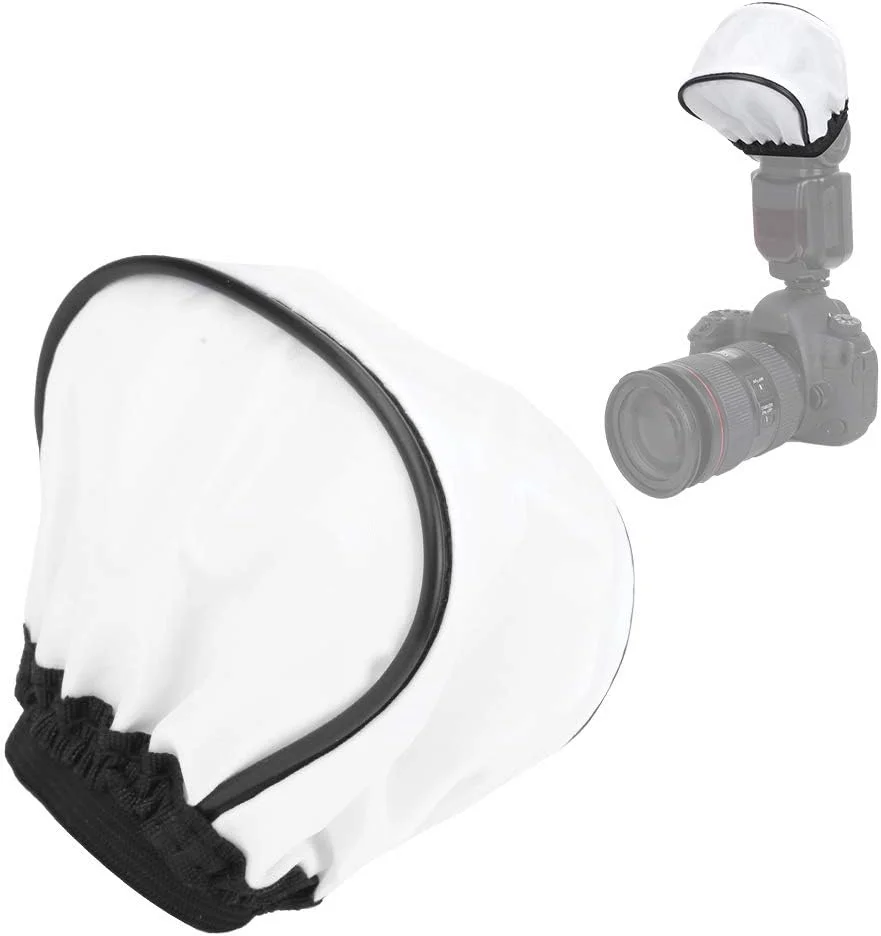 نرم‌باکس پخش‌کننده نور قابل حمل، نرم‌باکس سبک وزن برای فلاش دوربین، ایجاد جلوه نور ملایم برای عکاسی داخلی، پلاستیکی، سبز