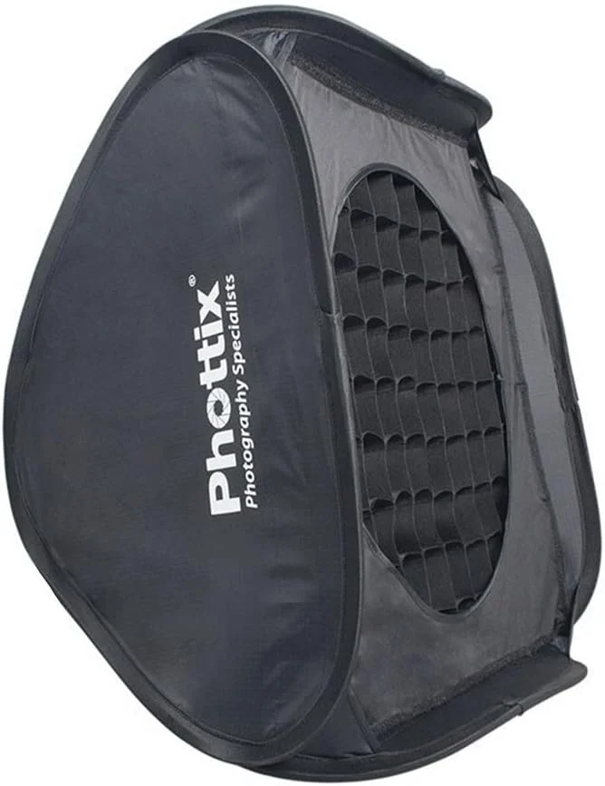 نرم باکس تاشو فوتیکس 60x60 سانتی متر با فریم برای فلاش Cerberus و گرید پارچه ای