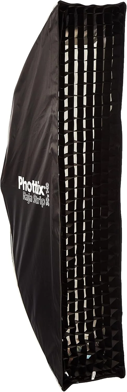 فوتیکس فوتیکس-فوتو و استودیو - سافت باکس نواری Raja به همراه گرید 30X140 سانتی متر (12"X55")