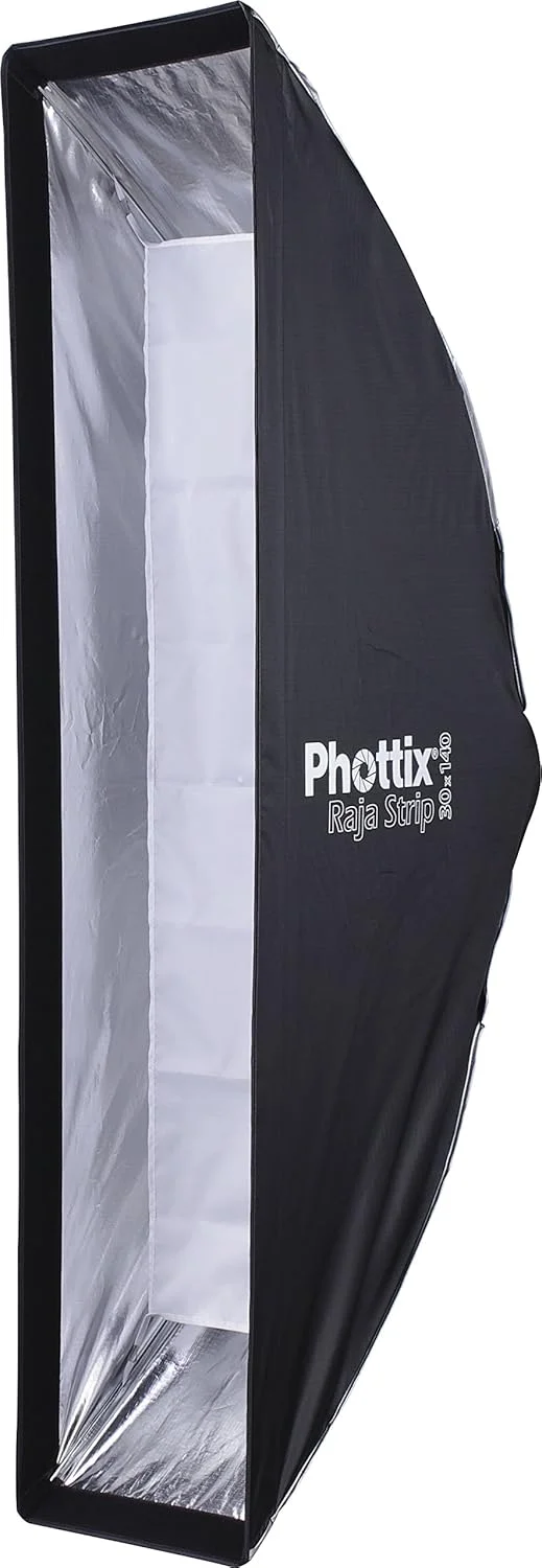 سافت باکس نواری تاشو سریع Phottix Raja سایز 30X140 سانتی متر