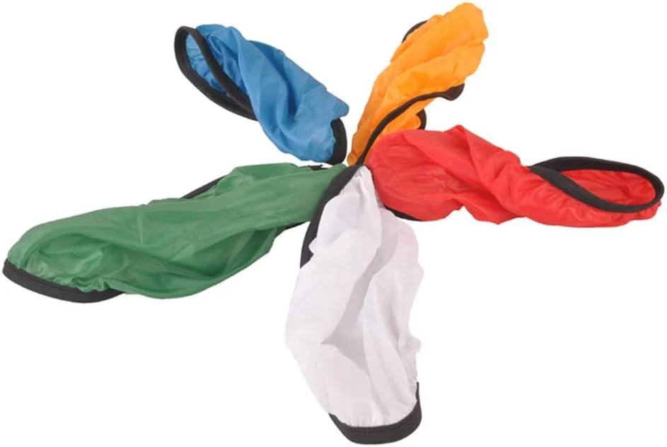 ۵ عدد پارچه سایه نور عکاسی، پوشش نرم برای استودیو ۴۵ و ۵۵، پارچه غیر بافته شده، نوار کشسان، نصب آسان، لوازم جانبی نورپردازی ویدئویی، پرتره اشیاء