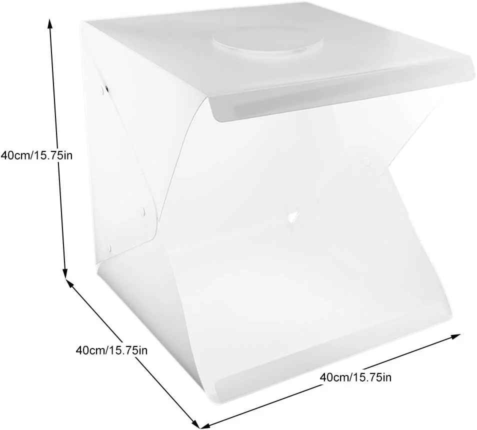 چادر نورپردازی عکاسی، سافت باکس، نور عکاسی 40x40x40 سانتی متر برای مبلمان روزمره، عکس های فضای باز