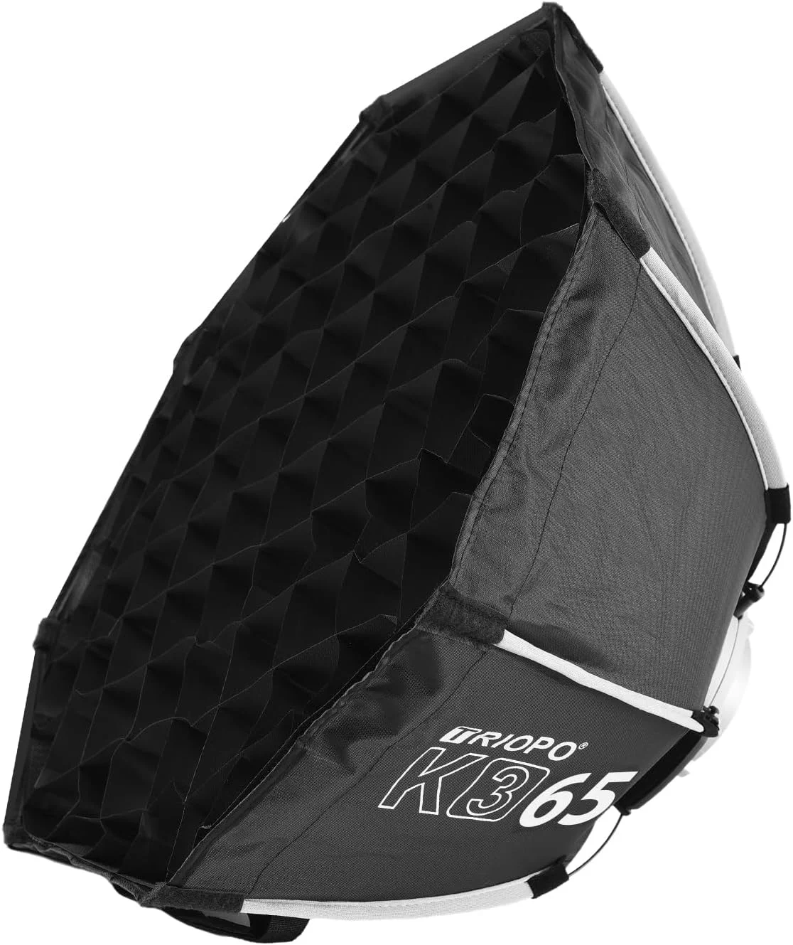 نرم باکس هشت ضلعی K3 با نصب سریع، مانت بوئنز جداشدنی، گرید لانه زنبوری و کیف حمل برای نورپردازی استودیویی، فلاش اسپیدلایت، نور ویدئویی، پرتره و محصولات