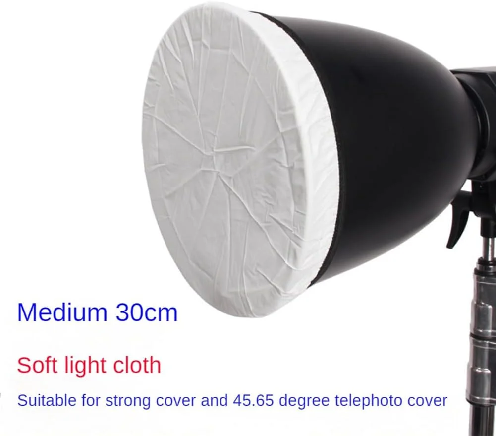 یک عدد پارچه فلاش عکاسی، پارچه سفید نرم مات و شفاف، تجهیزات عکاسی مدل A