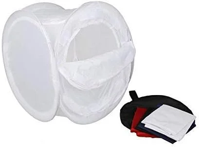 جعبه نور چادر عکاسی استودیو عکس (40x40 سانتی متر) با 4 پس زمینه
