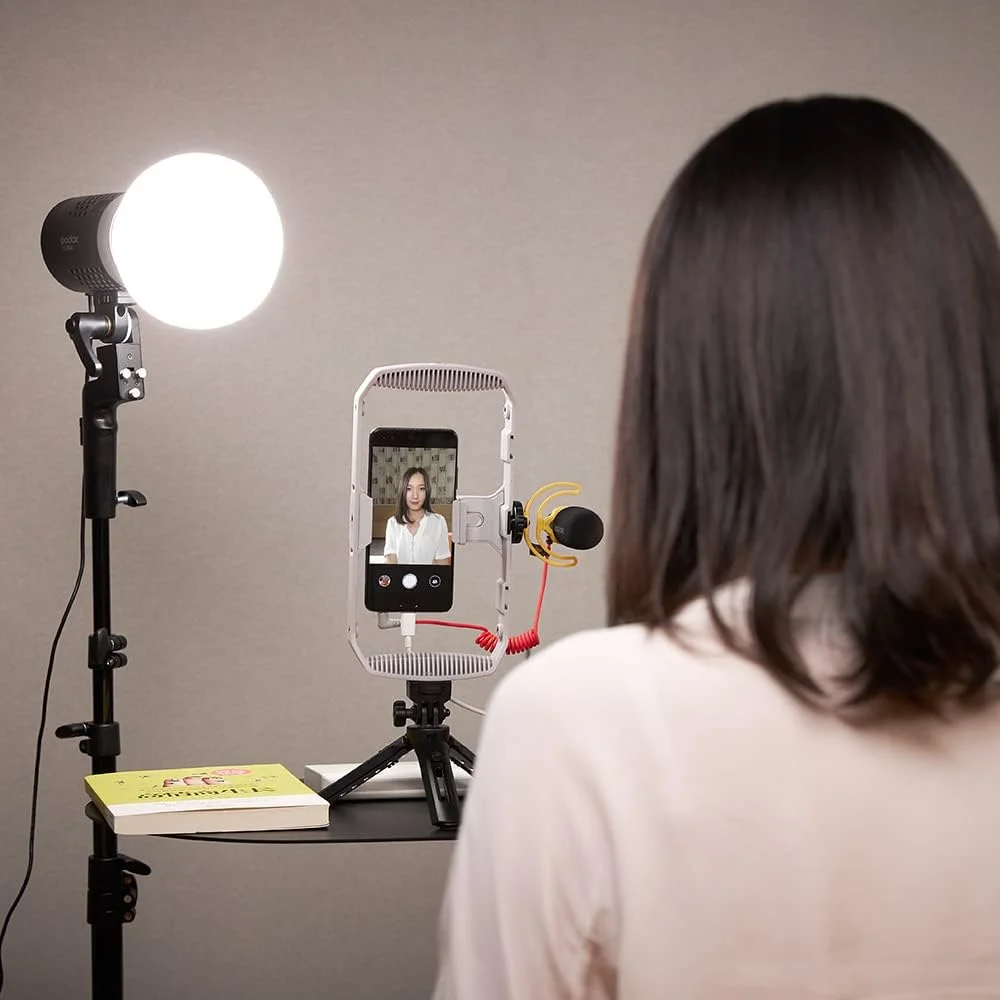 کیت گنبدی پخش کننده نور نرم سیلیکونی OUNA مدل ML-CD15 به همراه 3 آداپتور برای نورپردازی عکاسی، فلاش، استودیو، پرتره و پخش زنده