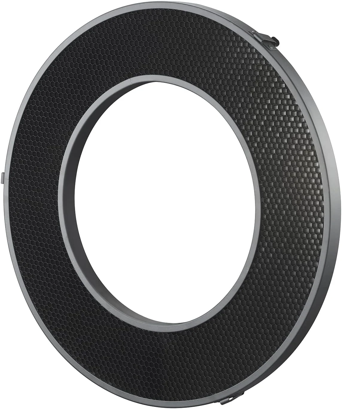 شانه لانه زنبوری رفلکتور OUNA R200، توری لانه زنبوری R200-RHC30 با زاویه 30 درجه برای رفلکتور فلاش حلقوی R200، ساخته شده از فلز، لوازم جانبی فلاش دوربین