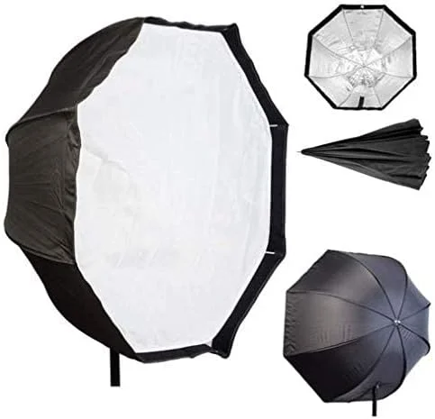 سافت باکس چتری هشت ضلعی 80 سانتی متری برای اسپیدلایت