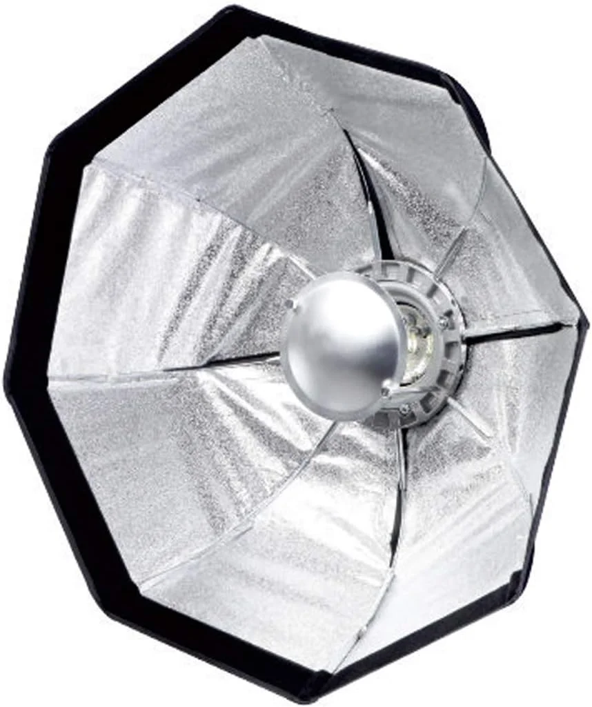 دیش زیبایی نایس فوتو سافت باکس با گرید BDS-50CM (مشکی/نقره ای)