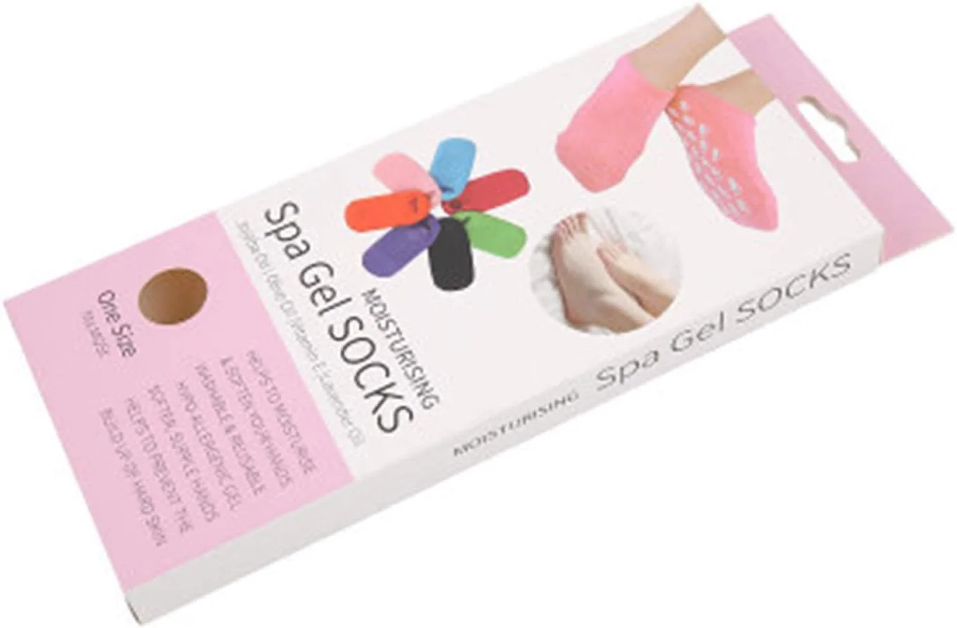 جوراب و دستکش ژلی مرطوب کننده و لایه بردار پا SHOWAY SGS، مراقبت از دست و پا، جوراب نخی رنگارنگ