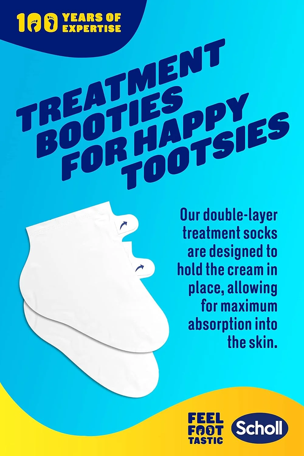 ماسک پای پوست خشک ExpertCare شول - ماسک مغذی پا با روغن نارگیل، اوره و شی باتر - 24 ساعت آبرسانی برای پوست خشک پا - 6 جفت جوراب ماسک پا، سایز واحد ماسک پای پوست خشک ExpertCare شول - ماسک مغذی پا با روغن نارگیل، اوره و شی باتر - 24 ساعت آبرسانی برای پوست خشک پا - 6 جفت جوراب ماسک پا، سایز واحد