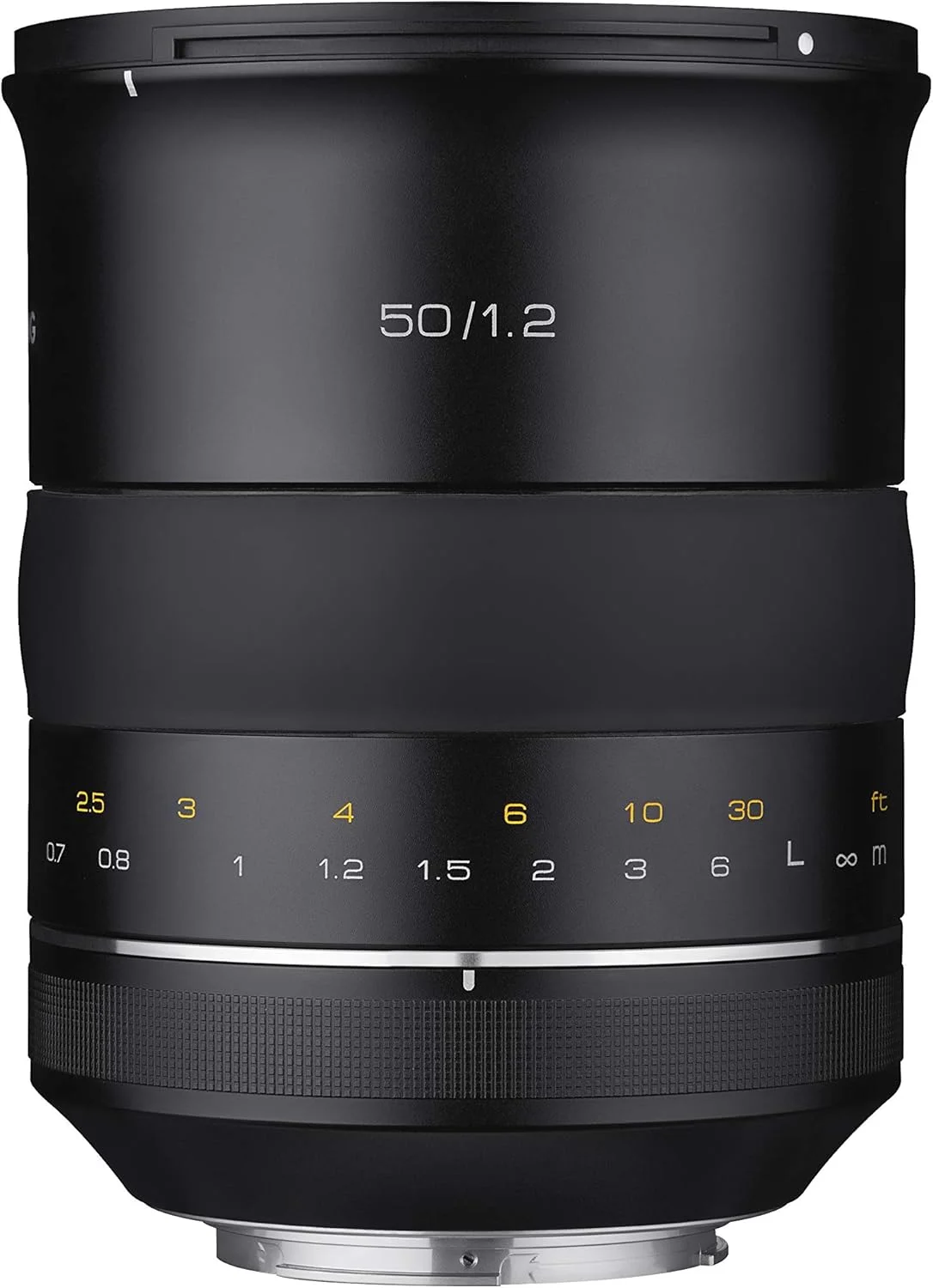 لنز سریع 50mm f/1.2 Samyang SYXP50-C XP برای Canon EF با تراشه AE داخلی، مشکی لنز سریع 50mm f/1.2 Samyang SYXP50-C XP برای Canon EF با تراشه AE داخلی، مشکی