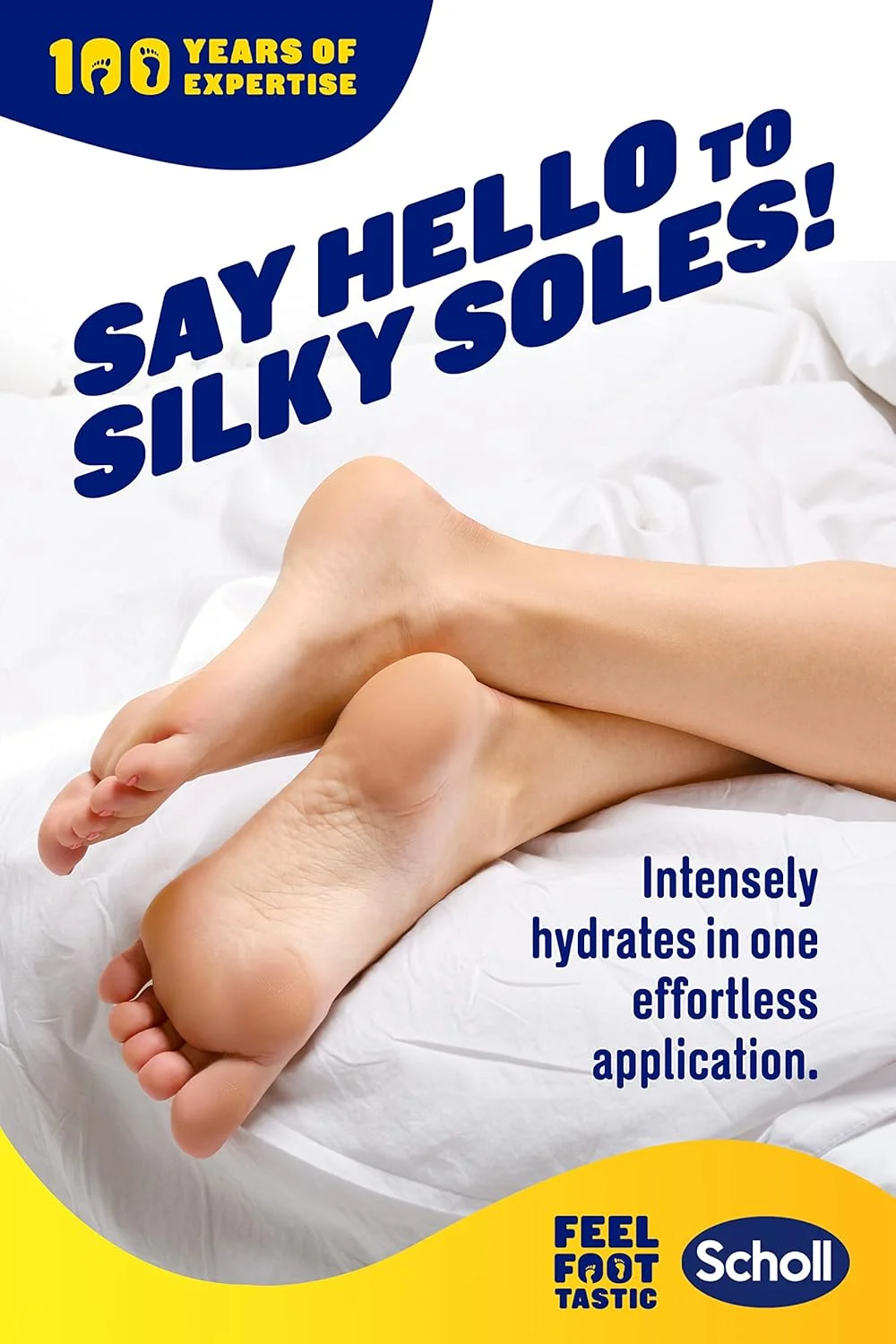 ماسک پای پوست خشک ExpertCare شول - ماسک مغذی پا با روغن نارگیل، اوره و کره شی - رطوبت رسانی 24 ساعته برای پوست خشک پا - 1 جفت جوراب ماسک پا، سایز واحد