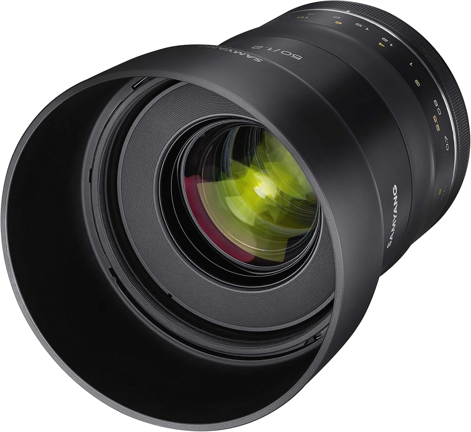 لنز سریع 50mm f/1.2 Samyang SYXP50-C XP برای Canon EF با تراشه AE داخلی، مشکی لنز سریع 50mm f/1.2 Samyang SYXP50-C XP برای Canon EF با تراشه AE داخلی، مشکی