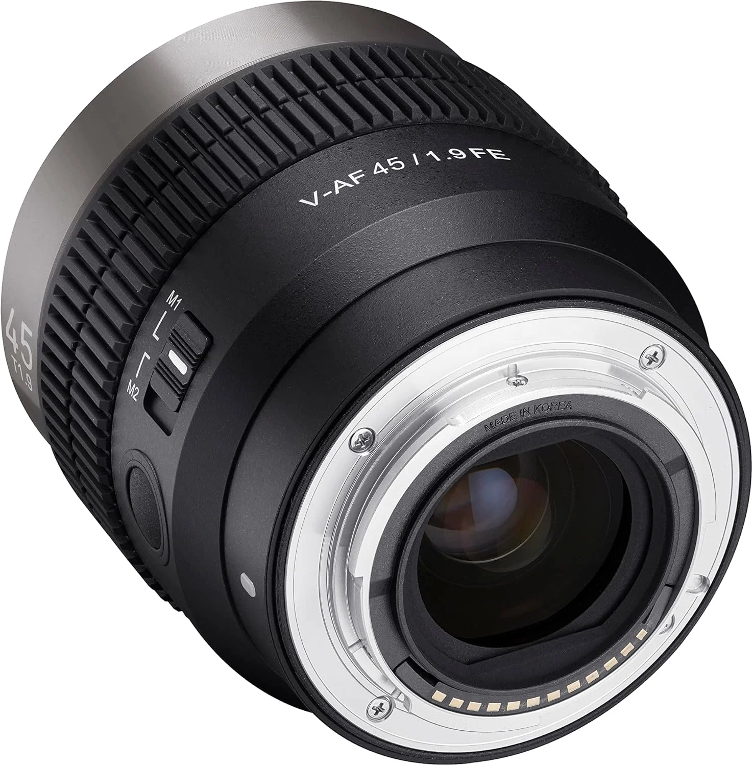 لنز 45mm T1.9 فول فریم سینمایی با فوکوس خودکار Samyang برای Sony E (SYCAF45-NEX) لنز 45mm T1.9 فول فریم سینمایی با فوکوس خودکار Samyang برای Sony E (SYCAF45-NEX)