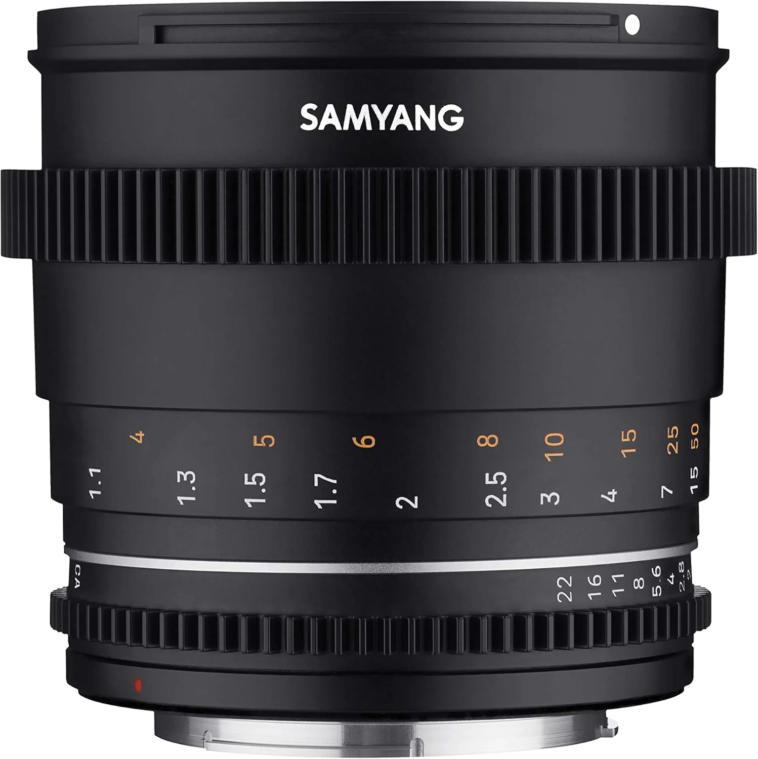 لنز سینمایی زاویه باز 85 میلیمتری Samyang T1.5 VDSLR MK2 CANON لنز سینمایی زاویه باز 85 میلیمتری Samyang T1.5 VDSLR MK2 CANON