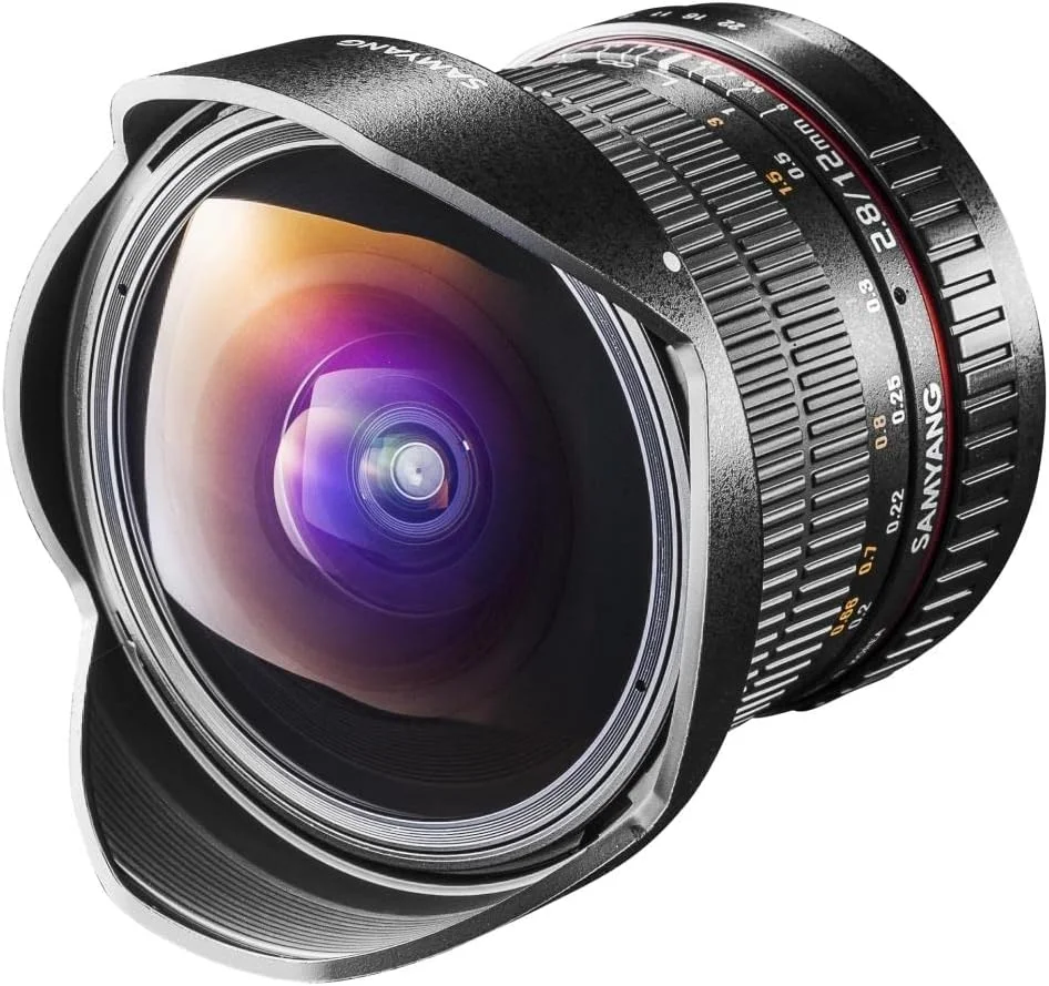 لنز چشم‌ماهی 12mm F2.8 فول فریم SAMYANG برای CANON