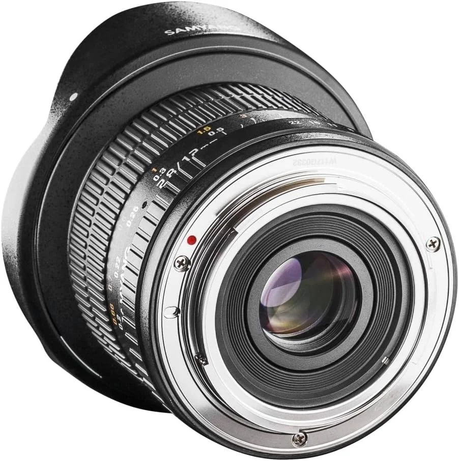 لنز چشم‌ماهی 12mm F2.8 فول فریم SAMYANG برای CANON