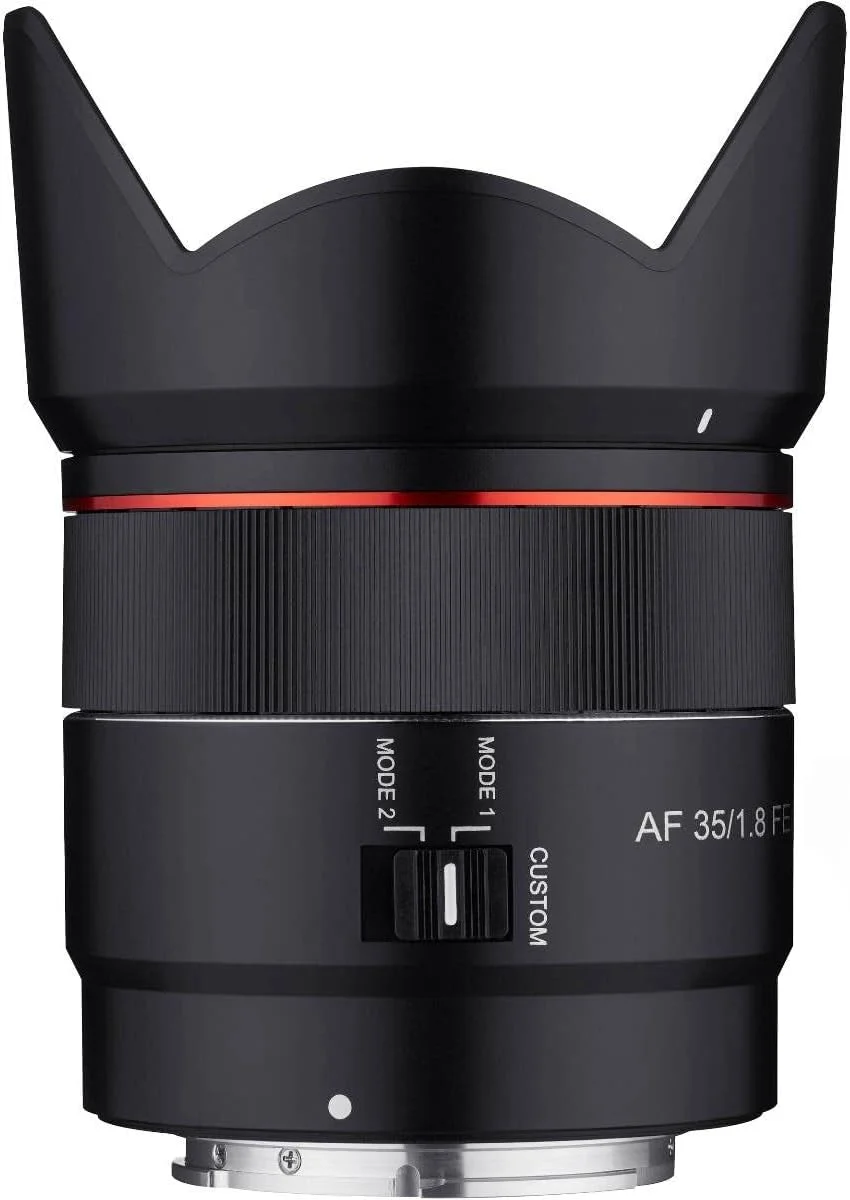 لنز فوکوس خودکار SAMYANG AF 35mm F1.8 برای Sony FE مشکی لنز فوکوس خودکار SAMYANG AF 35mm F1.8 برای Sony FE مشکی