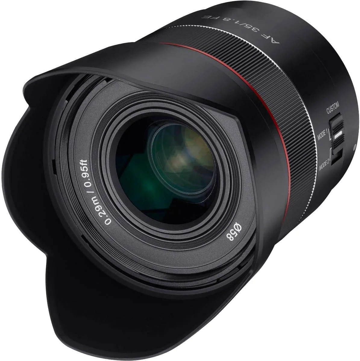 لنز فوکوس خودکار SAMYANG AF 35mm F1.8 برای Sony FE مشکی لنز فوکوس خودکار SAMYANG AF 35mm F1.8 برای Sony FE مشکی