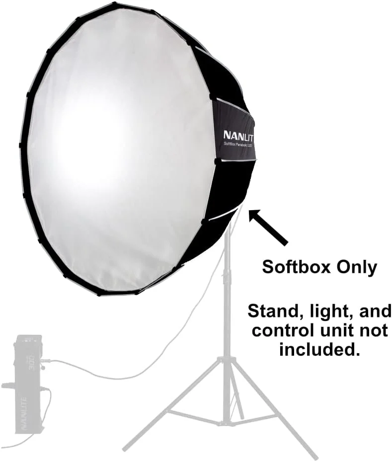 نانلایت پارا 120 سافت باکس با دهانه بوئنز (120 سانتی متر) نانلایت پارا 120 سافت باکس با دهانه بوئنز (120 سانتی متر)