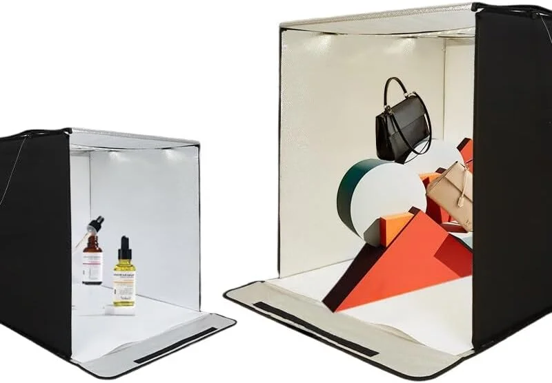 استودیو تصویر ضوئی محمول قابل تاشو MOTIM، سافت باکس برای عکاسی از محصولات