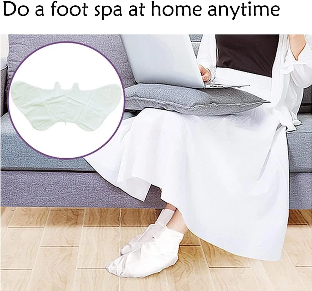 ماسک لایه بردار پا سامریور، بسته 5 عددی، لایه بردار طبیعی برای پوست های خشک و مرده، پینه، ترمیم پاشنه های زبر برای آقایان و بانوان ماسک لایه بردار پا سامریور، بسته 5 عددی، لایه بردار طبیعی برای پوست های خشک و مرده، پینه، ترمیم پاشنه های زبر برای آقایان و بانوان