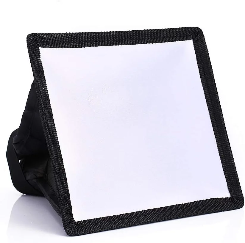 نرم باکس قابل حمل موریلیان، کاملا نو، نور را نرم تر می کند و سایه های خشن را ملایم می کند، سبک و قابل حمل، اندازه: 17 * 15 سانتی متر، وزن: