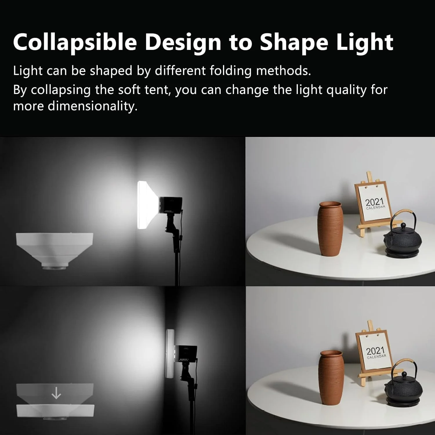 کیت سافت باکس گودکس ML-CS1625 به همراه 3 آداپتور برای گودکس ML30 MLBI ML60 ML60BI سری V1 AD300PRO AD400PRO