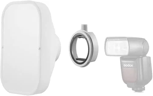 کیت سافت باکس گودکس ML-CS1625 به همراه 3 آداپتور، سازگار با Godox V1Pro, AD200Pro II, AD100Pro, AD300Pro, AD400Pro, V860III V850III TT685II ML30, ML30Bi, ML100Bi, ML60Bi, ML60IIBi و غیره