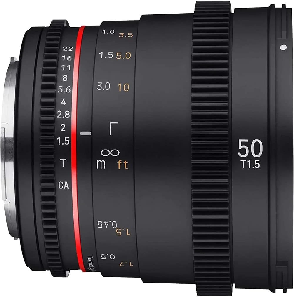 لنز سینمایی 50mm T1.5 Cine DSX با سرعت بالا برای Sony E
