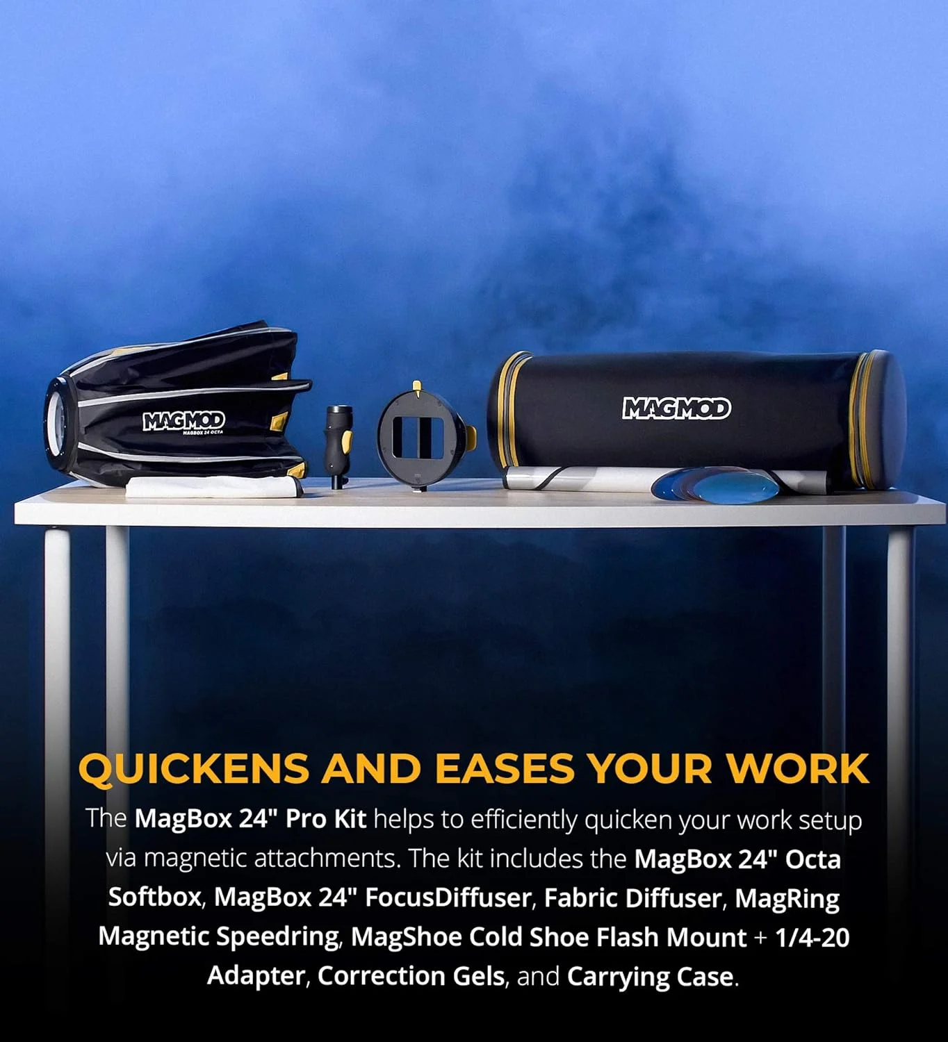 کیت حرفه ای مگ‌باکس پرو ۲۴ اینچی MagMod مدل mmbox24Prok01-Mc1