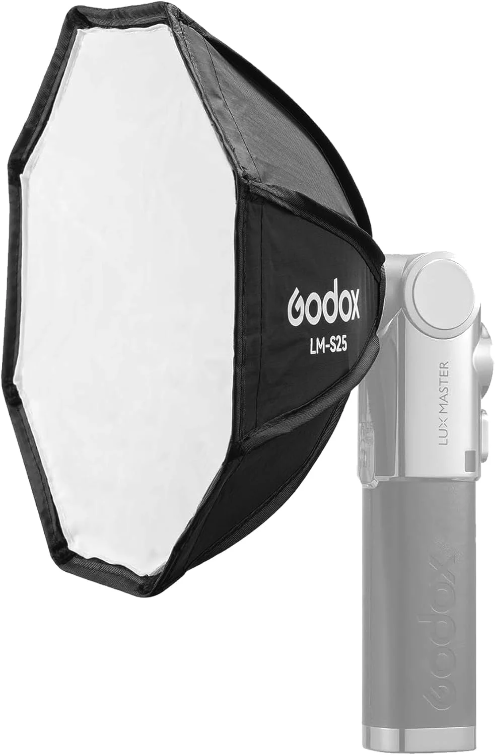 بازتابنده سافت باکس هشت ضلعی کوچک گودکس مدل LM-S25 برای فلاش دوربین گودکس لاکس مستر