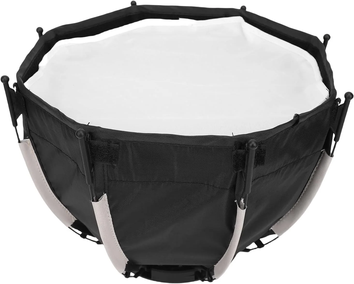 سافت باکس هشت ضلعی کوچک 29 سانتی متری، سافت باکس با نصب سریع بوئنز به همراه شبکه لانه زنبوری و کیف مخصوص نصب بوئنز