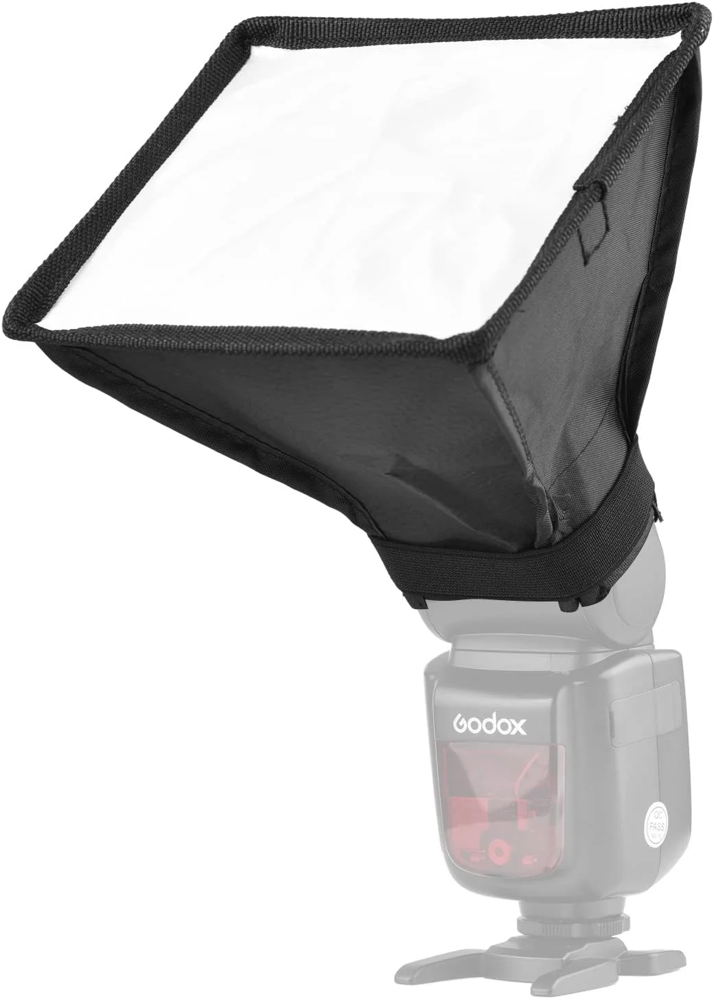 لابیموس سافت باکس فلاش دوربین کوچک یونیورسال تاشو 17 * 15 سانتی متر با کیف حمل، جایگزین فلاش های روی دوربین نیکون