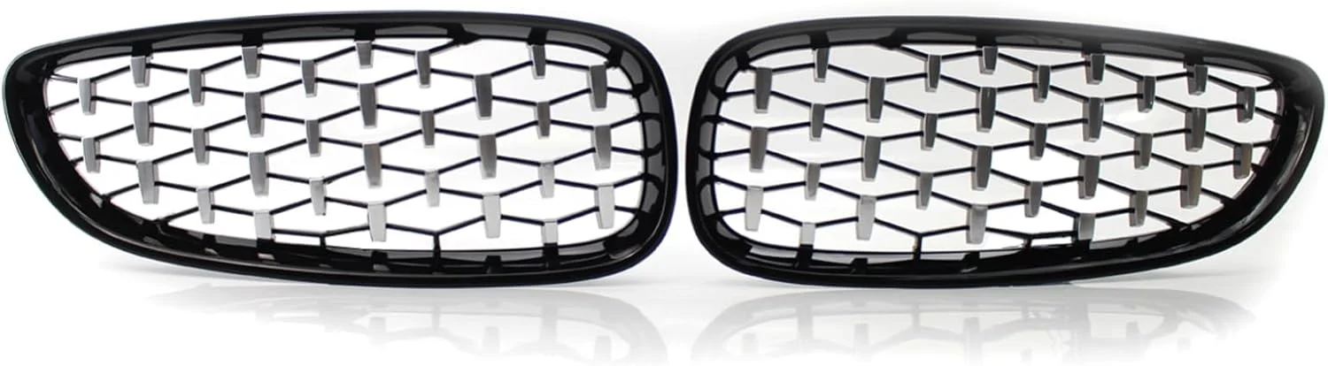 مجموعه جلو پنجره جدید Labymos، جایگزینی برای سمت چپ و راست Z4 Roadster E89 مدل های 2009-2016 با طراحی نیمه کرومی و سبک شهابی، شماره قطعه 51137181547 و 51137181548