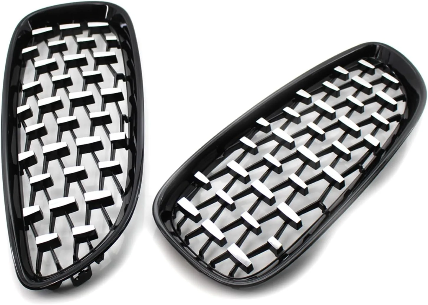 مجموعه جلو پنجره جدید Labymos، جایگزینی برای سمت چپ و راست Z4 Roadster E89 مدل های 2009-2016 با طراحی نیمه کرومی و سبک شهابی، شماره قطعه 51137181547 و 51137181548