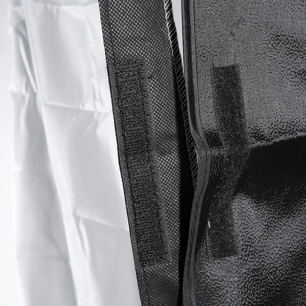 کیت نورپردازی استودیویی عکاسی Labymos شامل چادر نور، دو عدد لامپ 135 وات، دو عدد پایه نور، دو عدد سافت باکس و یک کیف حمل مناسب برای عکاسی پرتره و محصول، دوشاخه UK، 220 ولت