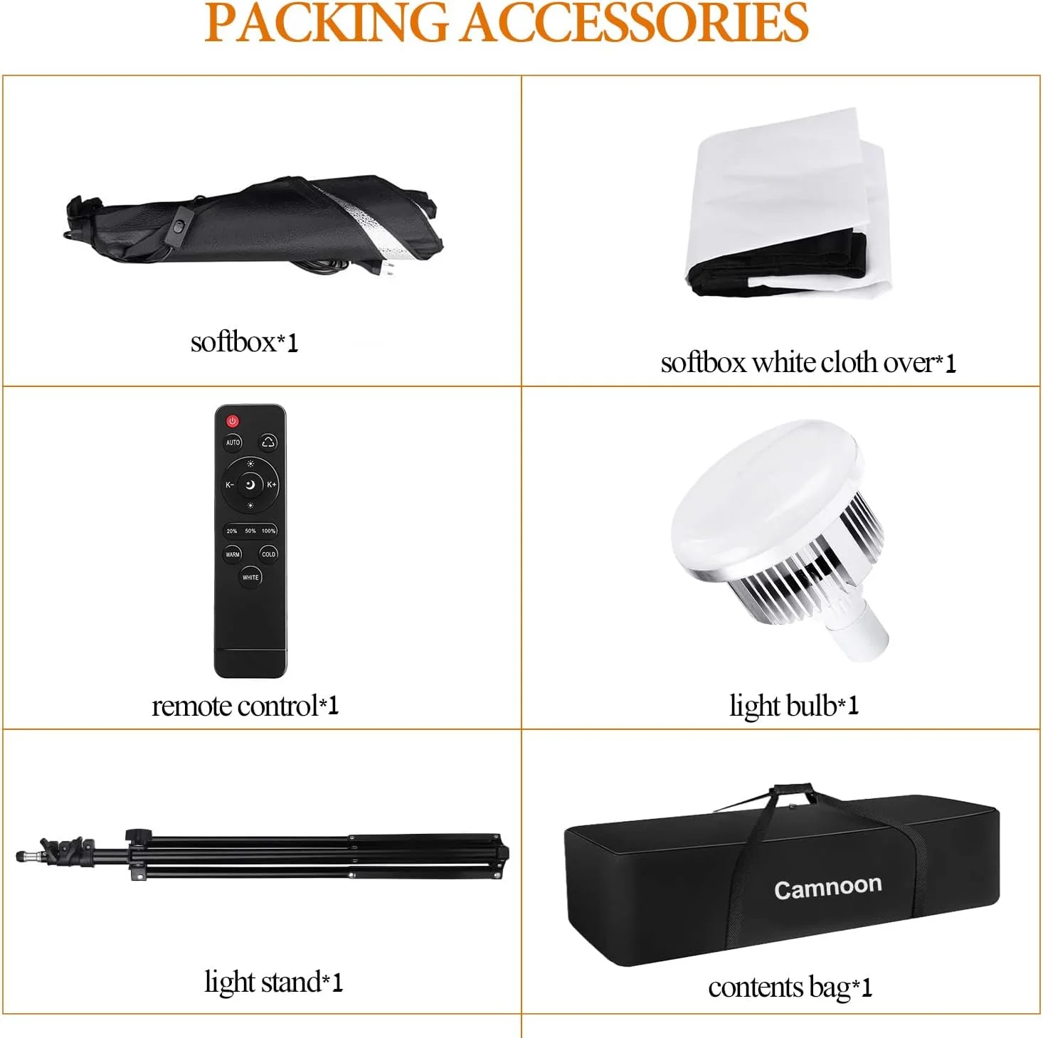 کیت نورپردازی استودیویی Labymos شامل سافت باکس، نور LED دو رنگ 85 واتی با دمای رنگی 3000K-6000K، سافت باکس 50x70 سانتی متری، پایه نور 2 متری، ریموت کنترل و کیف حمل