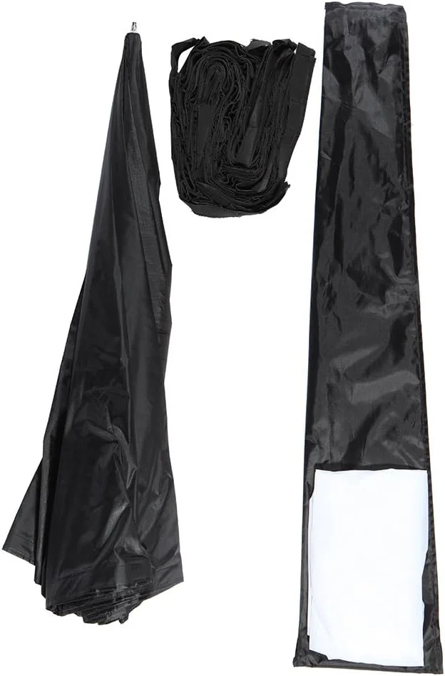 لابیموس سافت باکس چتری هشت ضلعی تاشو قابل حمل 120 سانتی متری 48 اینچی با گرید لانه زنبوری برای نورپردازی فلاش استودیویی عکاسی