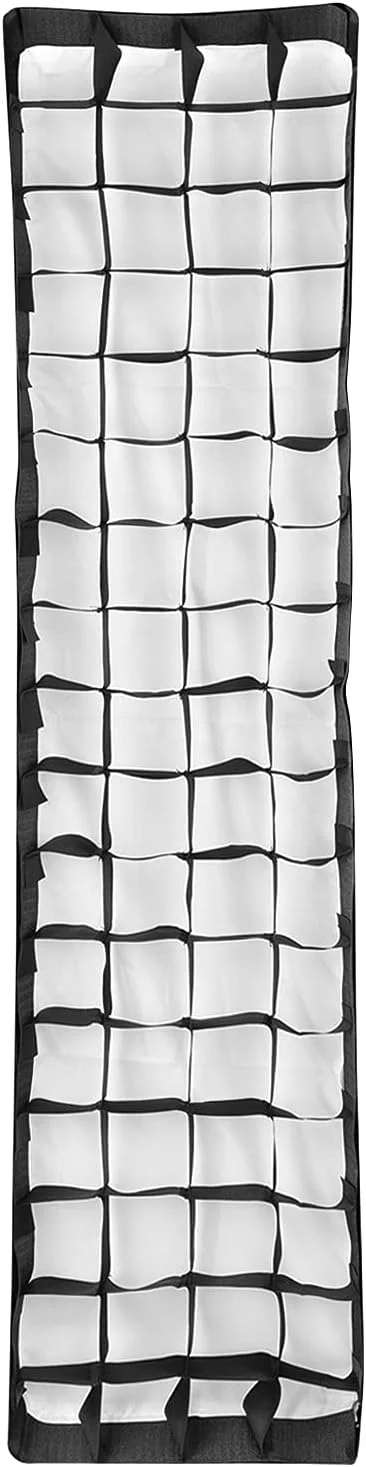 لابیموس گرید لانه زنبوری مشکی سافت باکس استریپ عکاسی 22 * 90 سانتی متر / 8.7 * 35 اینچ رفلکتور سافت باکس پرتره محصولات لوازم جانبی عکاسی